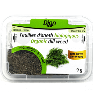 DION Épicerie Aneth feuilles bio 9g