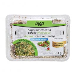 DION Épicerie Assaisonnement à salade bio 33g