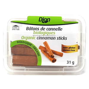 DION Épicerie Canelle baton bio 3" 31g