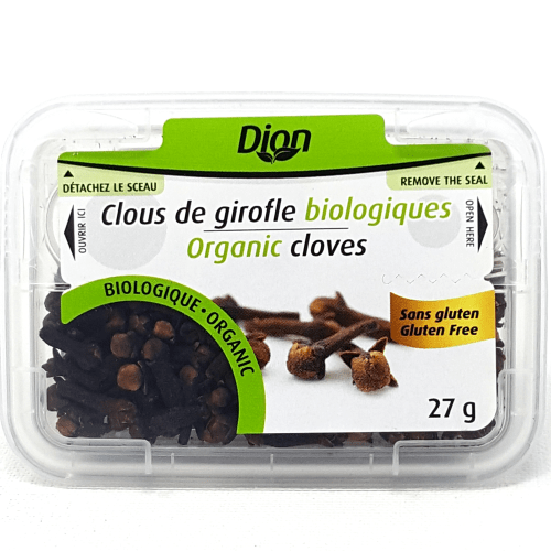 DION Épicerie Clou de girofle bio 27g