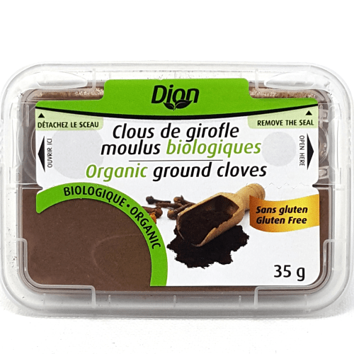 DION Épicerie Clou de girofle moulu bio 35g