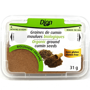 DION Épicerie Cumin moulu bio 31g