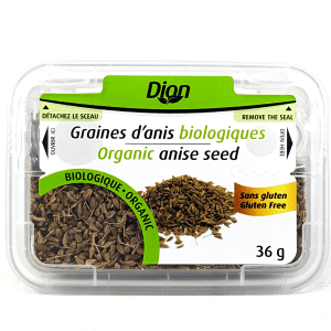 DION Épicerie Graine d'anis bio 36g