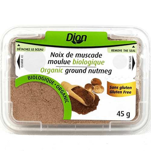 DION Épicerie Noix muscade moulue bio 45g