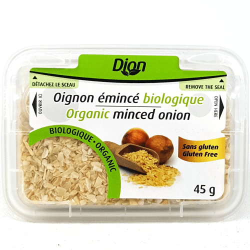 DION Épicerie Oignon émincé bio 45g