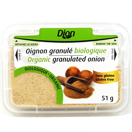 DION Épicerie Oignon granulé bio 51g