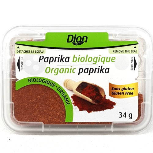 DION Épicerie Paprika bio 34g