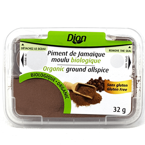 DION Épicerie Piment de Jamaique moulu 32g