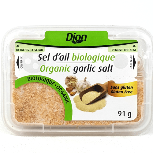 DION Épicerie Sel d'ail bio 91g