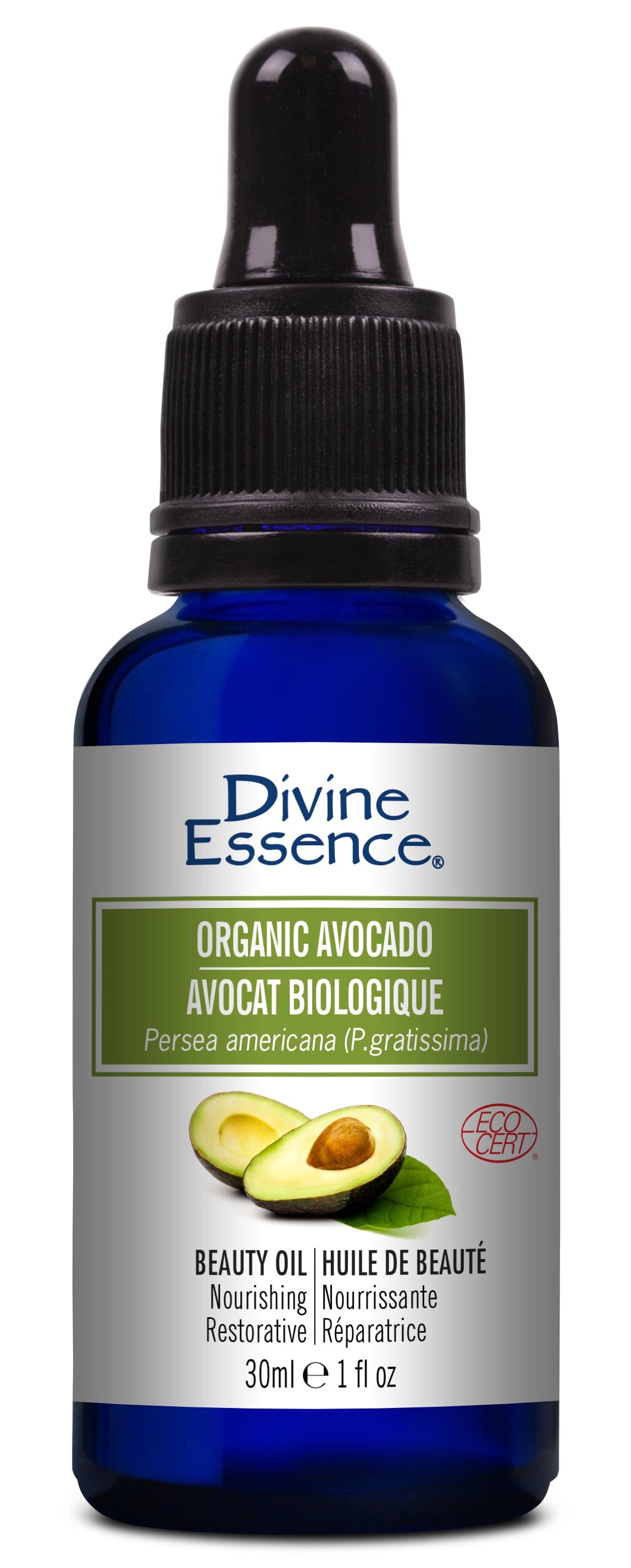 DIVINE ESSENCE Soins & Beauté Huile d'avocat bio 30ml