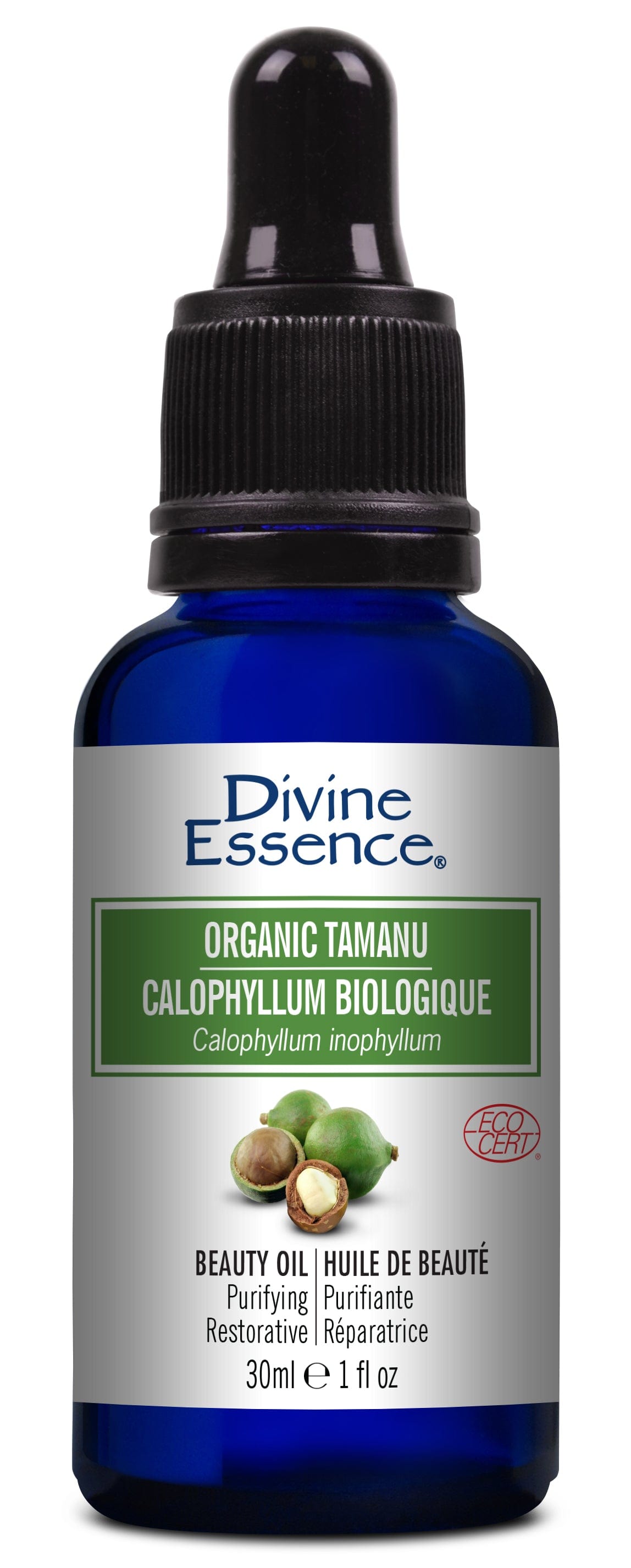 DIVINE ESSENCE Soins & Beauté Huile de calophyllum bio 30ml