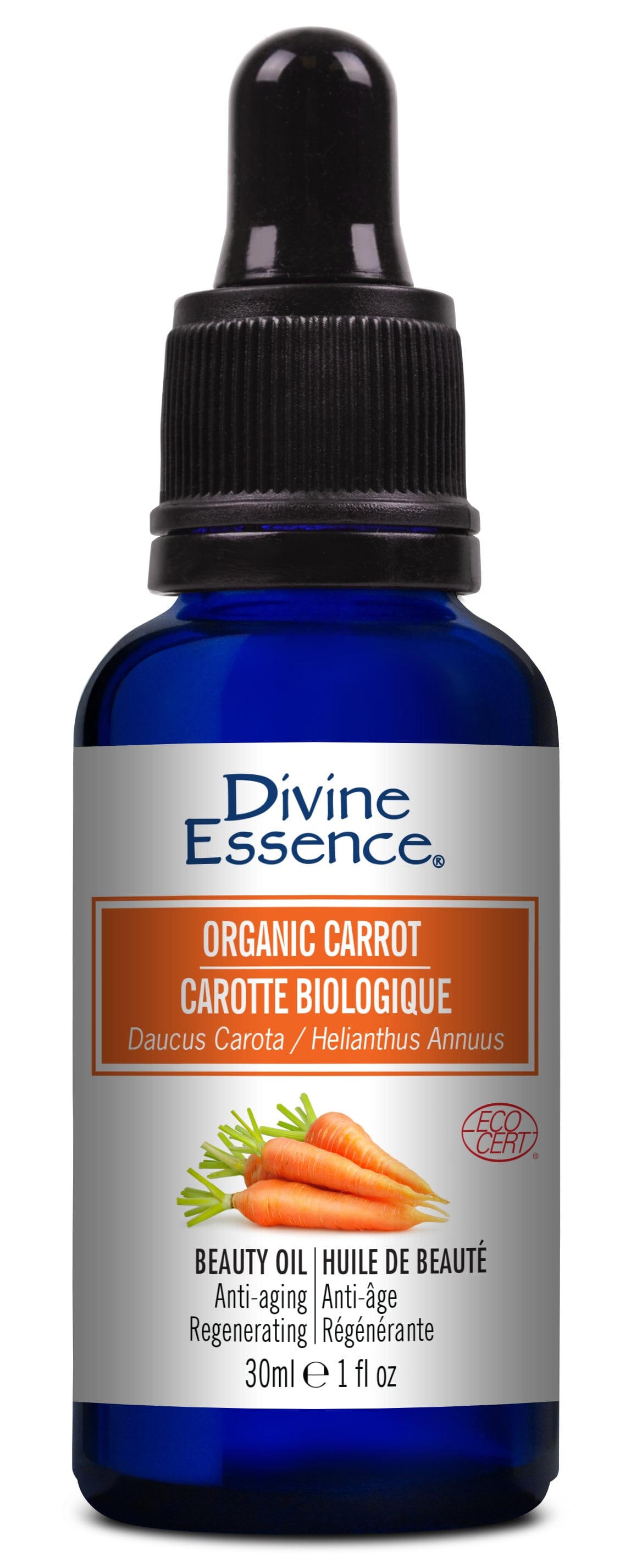 DIVINE ESSENCE Soins & Beauté Huile de carotte bio 30ml