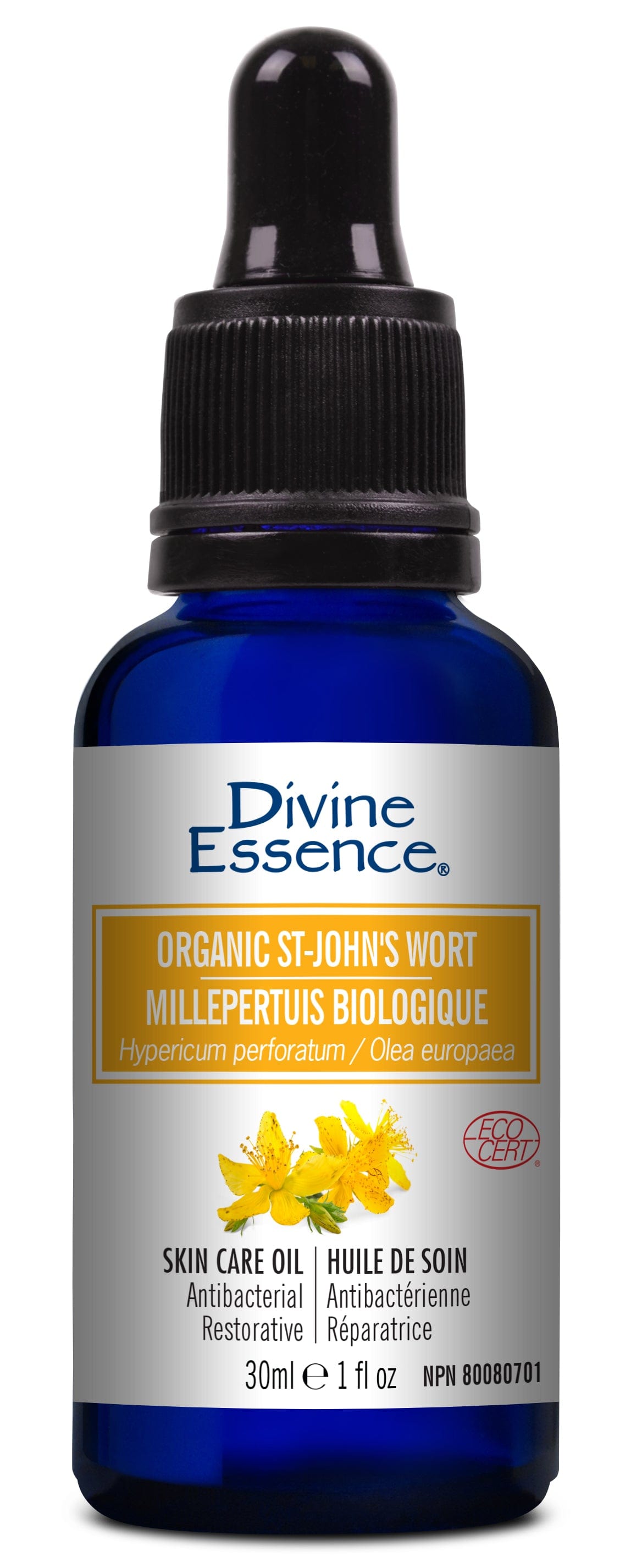 DIVINE ESSENCE Soins & Beauté Huile de millepertuis bio 30ml