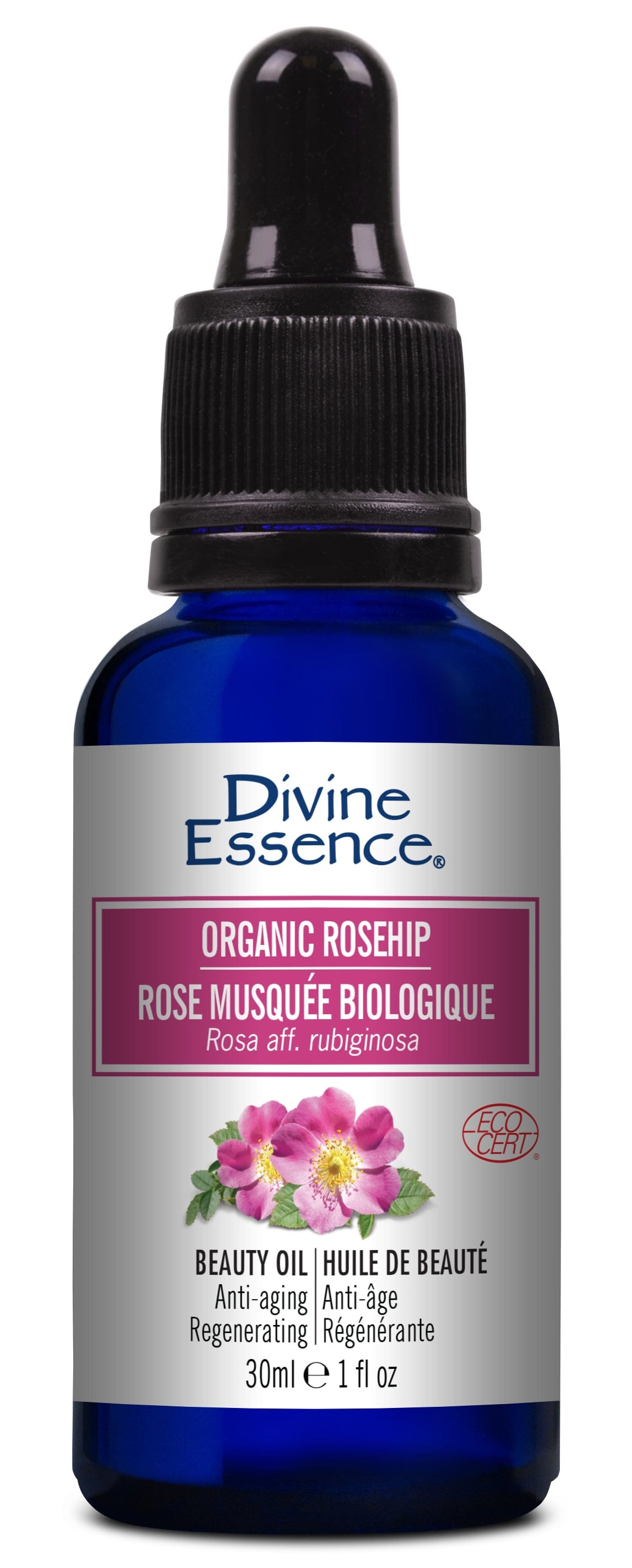 DIVINE ESSENCE Soins & Beauté Huile de rose musquée du Chili bio 30ml