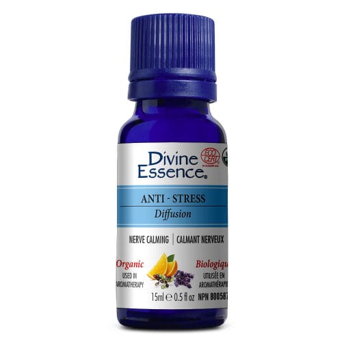 DIVINE ESSENCE Suppléments Complexe d'huiles essentielles anti-stress (calmant nerveux) bio 15ml