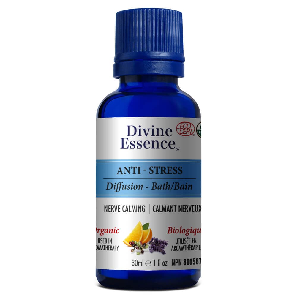 DIVINE ESSENCE Suppléments Complexe d'huiles essentielles anti-stress (calmant nerveux) bio 30ml