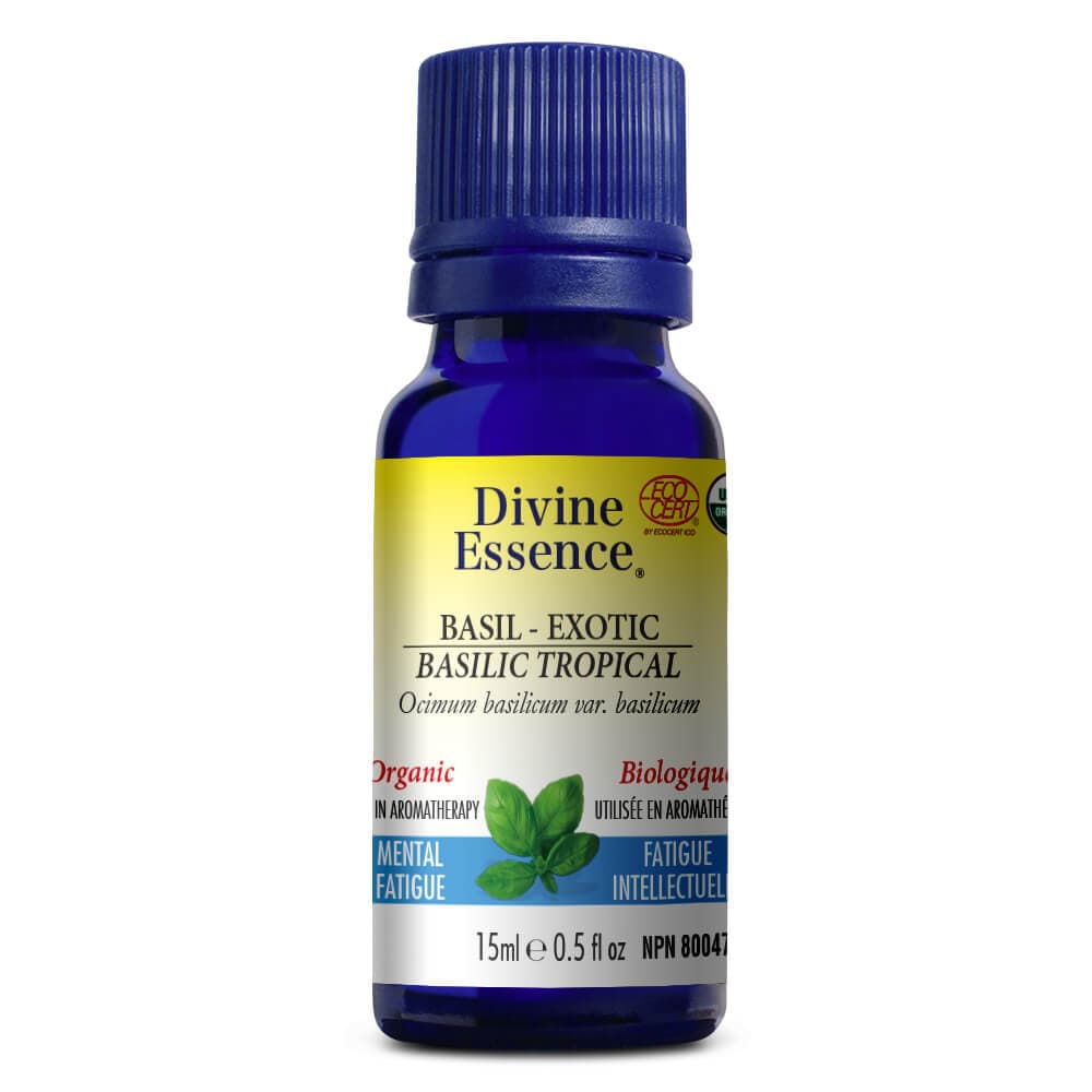 DIVINE ESSENCE Suppléments Huile essentielle basilic tropical bio 15ml