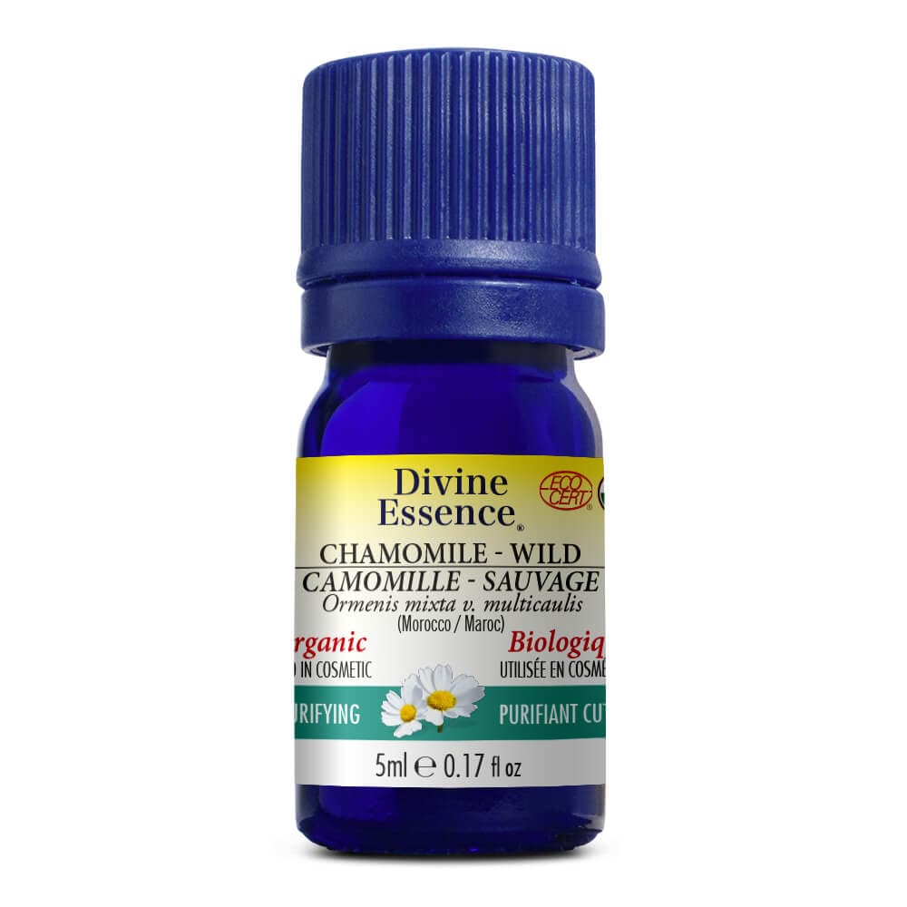 DIVINE ESSENCE Suppléments Huile essentielle camomille sauvage Maroc bio 5ml