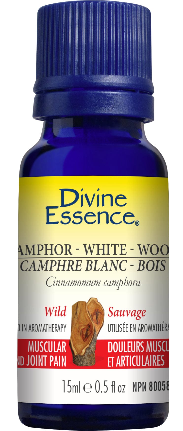 DIVINE ESSENCE Suppléments Huile essentielle camphre blanc bois 15ml