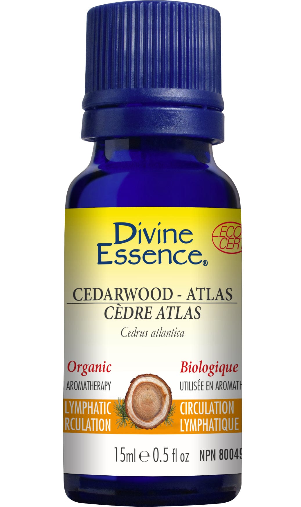 DIVINE ESSENCE Suppléments Huile essentielle cèdre Atlas bio 15ml