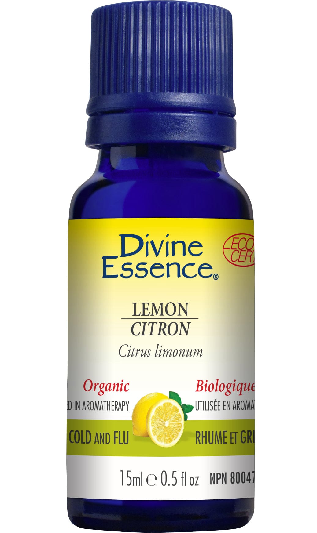 DIVINE ESSENCE Suppléments Huile essentielle citron bio 15ml