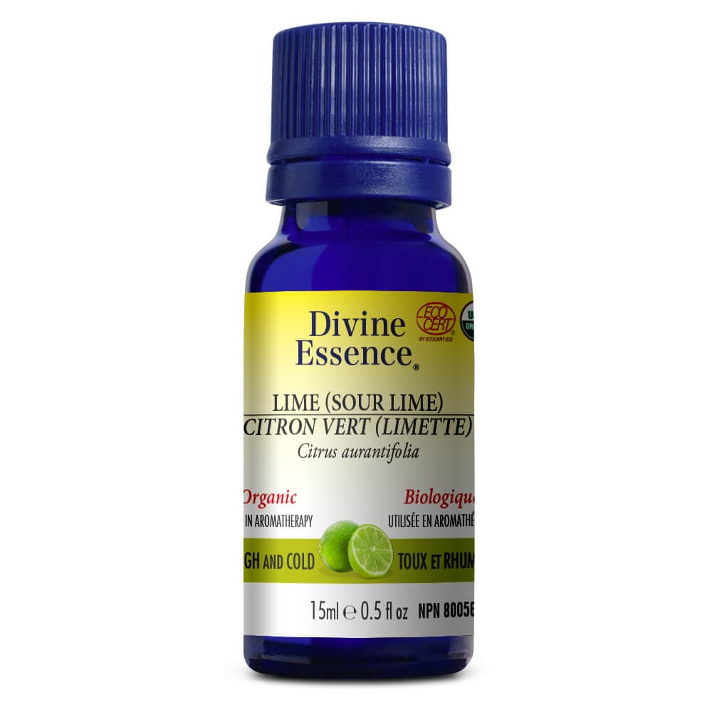 DIVINE ESSENCE Suppléments Huile essentielle citron vert bio 15ml