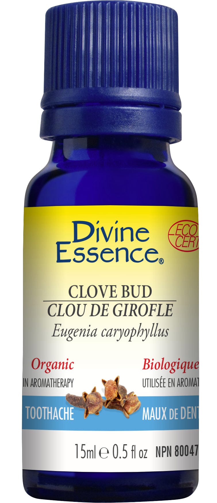 DIVINE ESSENCE Suppléments Huile essentielle clou girofle bio 15ml