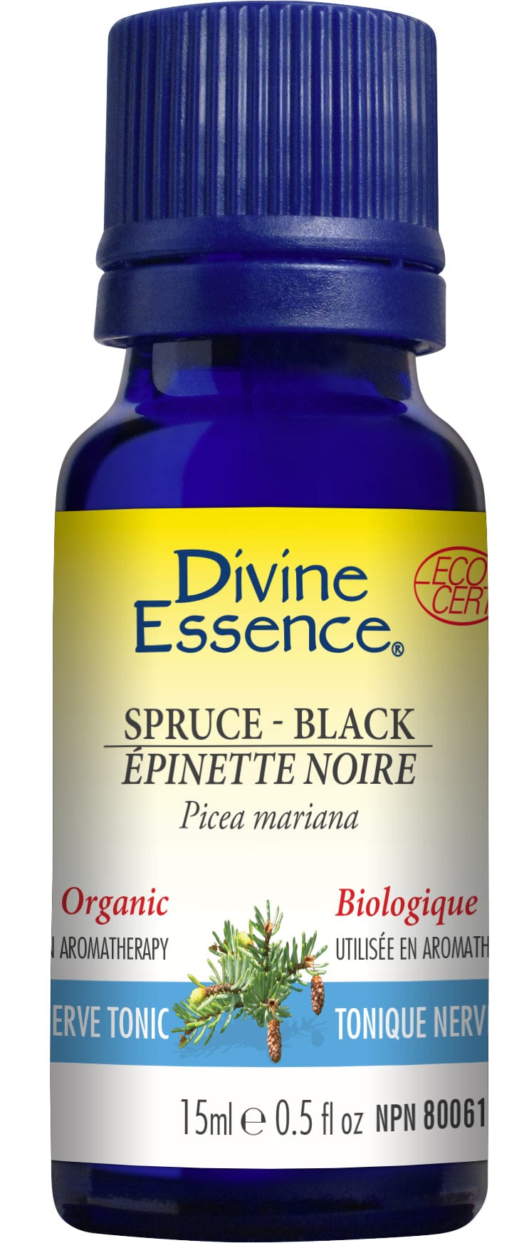 DIVINE ESSENCE Suppléments Huile essentielle épinette noire bio 15ml