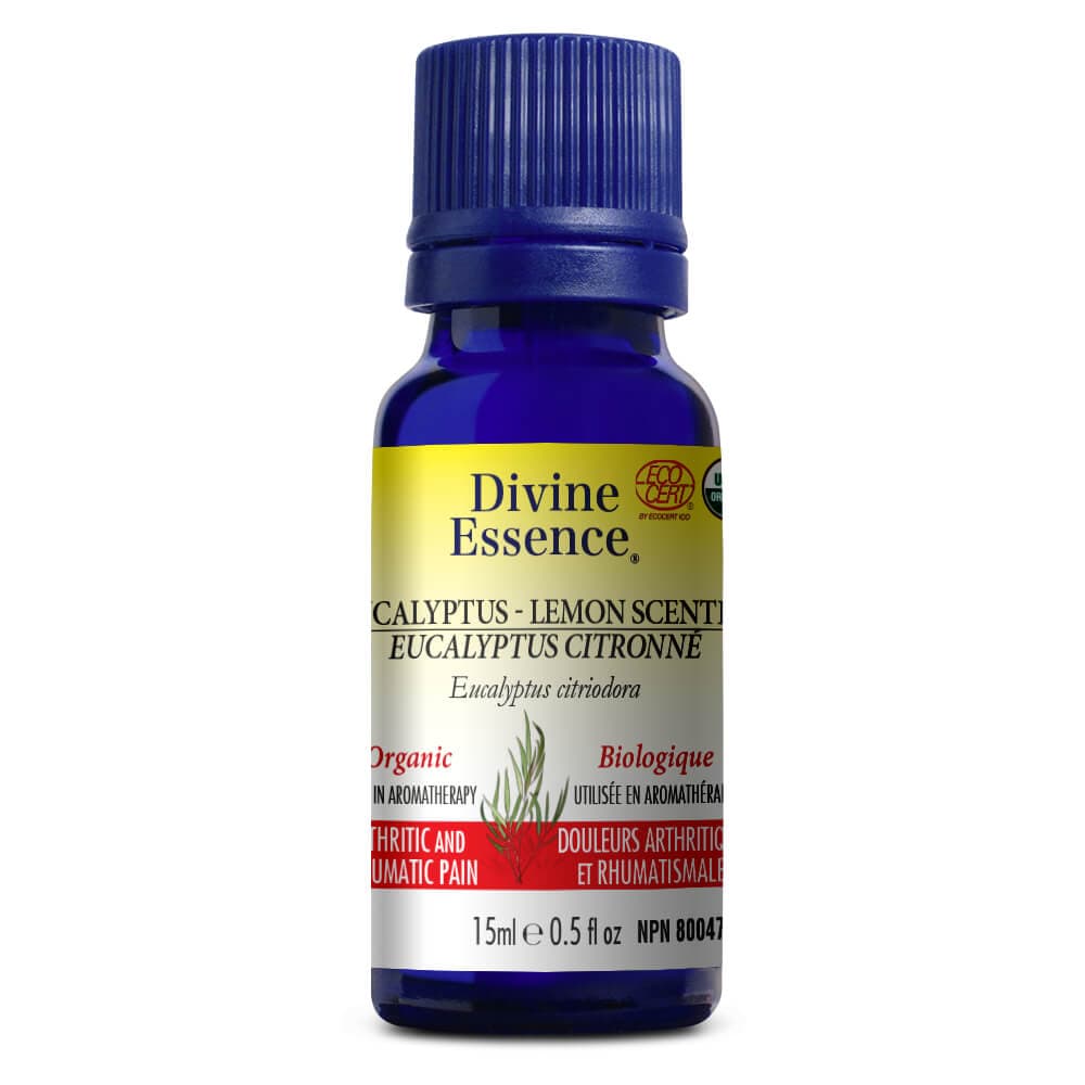 DIVINE ESSENCE Suppléments Huile essentielle eucalyptus citronné bio 15ml
