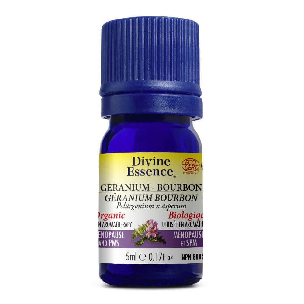DIVINE ESSENCE Suppléments Huile essentielle géranium bourbon bio 5ml