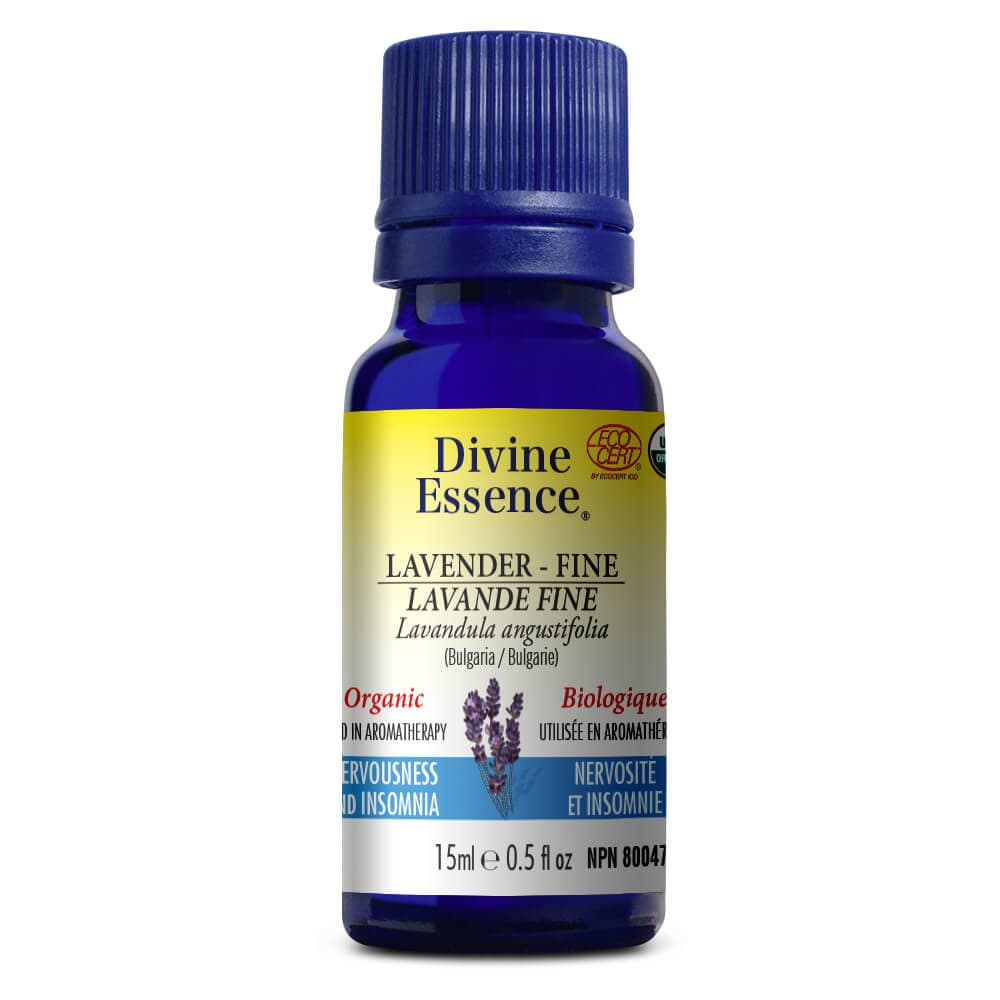 DIVINE ESSENCE Suppléments Huile essentielle lavande fine bio 15ml