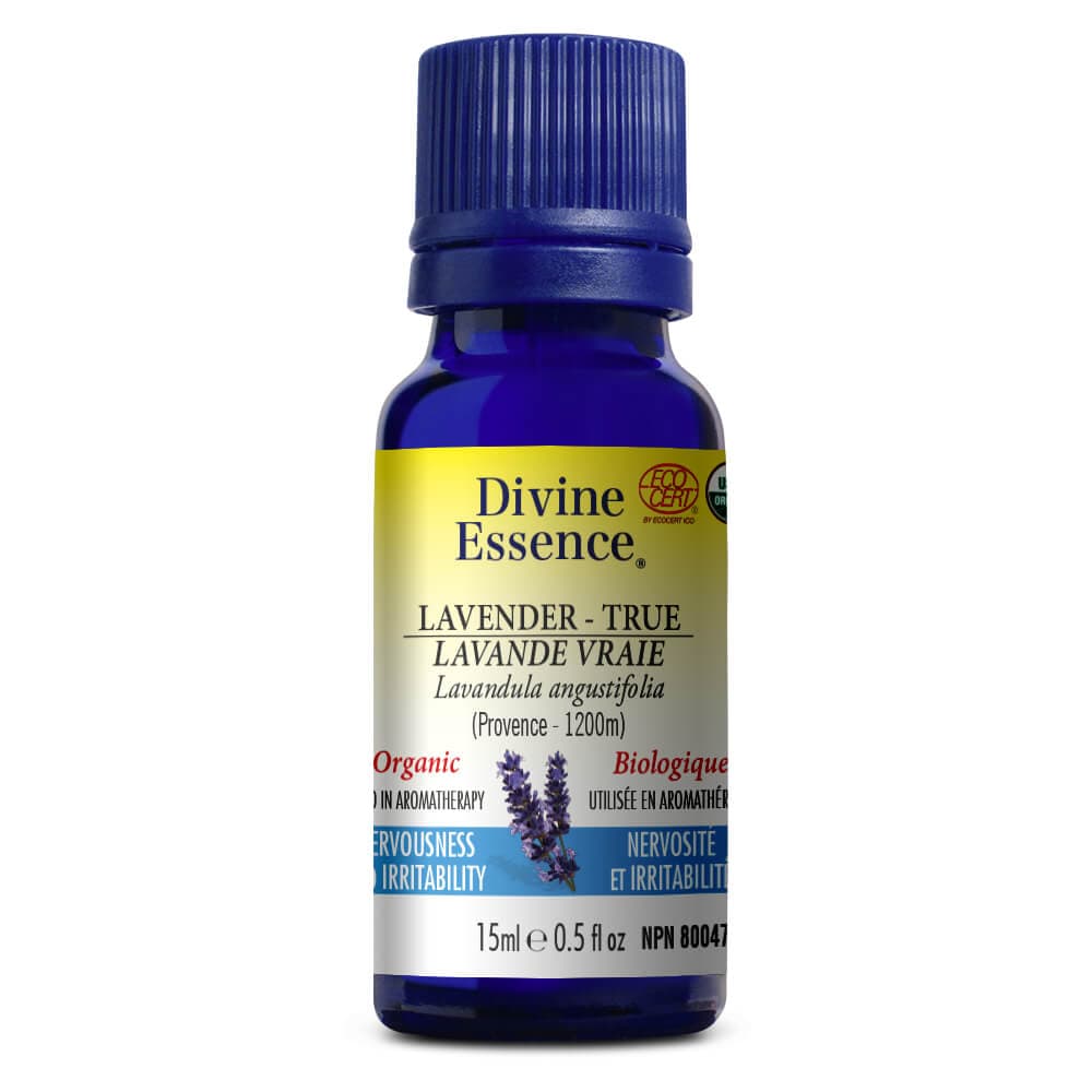 DIVINE ESSENCE Suppléments Huile essentielle lavande vraie Provence bio 15ml