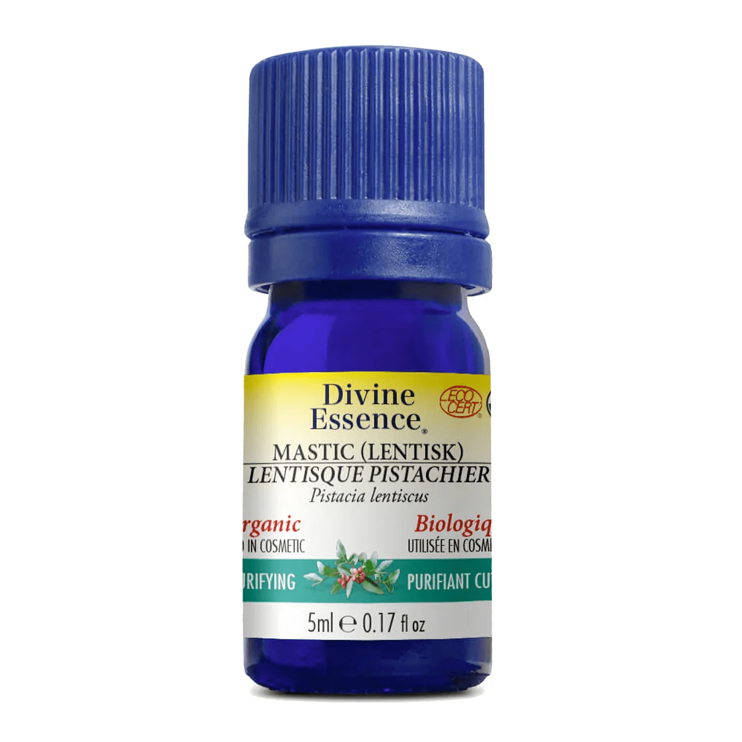 DIVINE ESSENCE Suppléments Huile essentielle lentisque pistachier bio 5ml