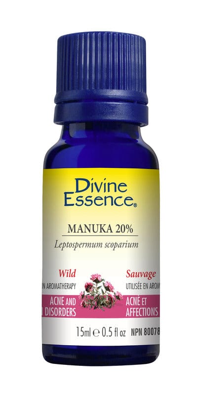 DIVINE ESSENCE Suppléments Huile essentielle manuka 20% 15ml
