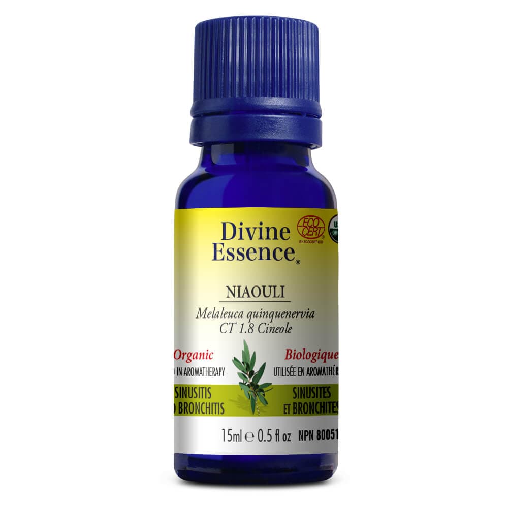 DIVINE ESSENCE Suppléments Huile essentielle niaouli bio 15ml