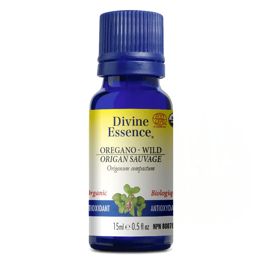 DIVINE ESSENCE Suppléments Huile essentielle origan sauvage bio 15ml
