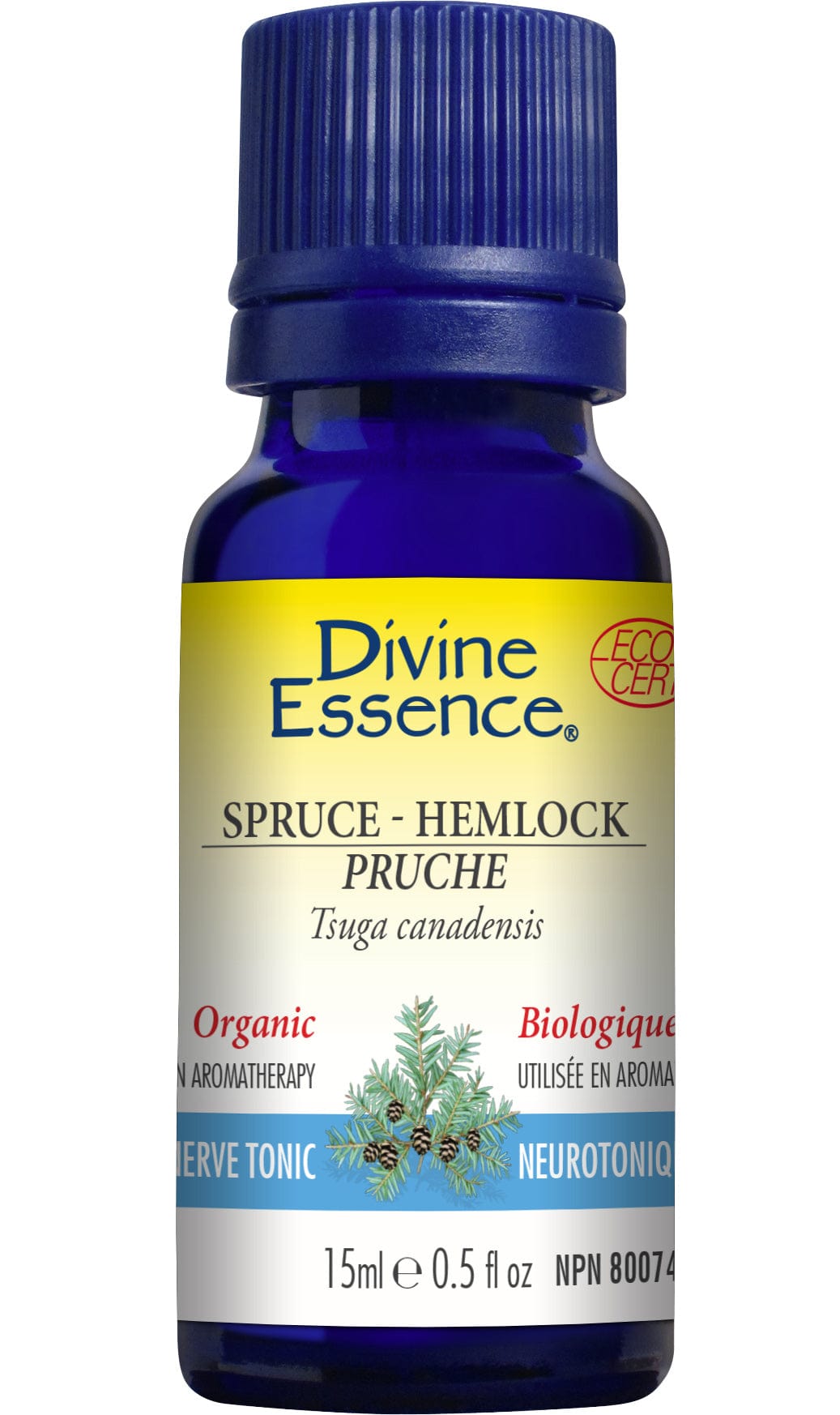 DIVINE ESSENCE Suppléments Huile essentielle pruche bio 15ml