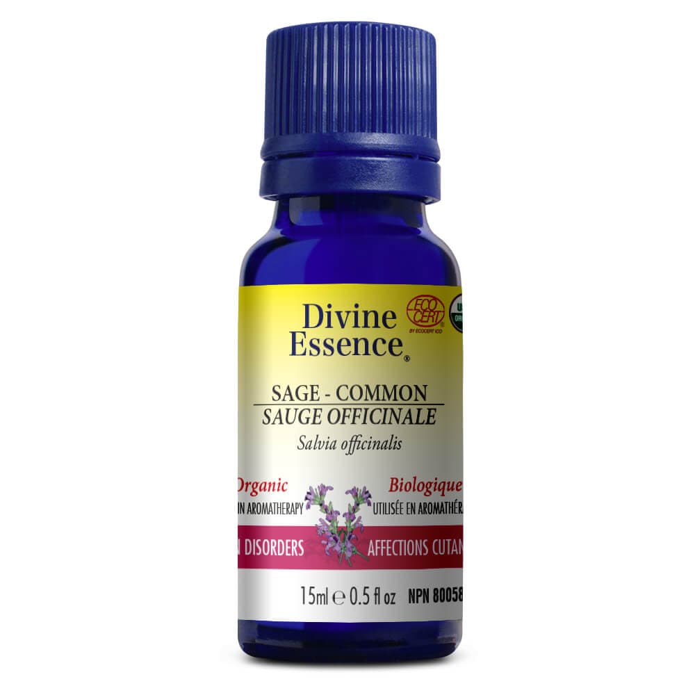 DIVINE ESSENCE Suppléments Huile essentielle sauge officinale bio 15ml