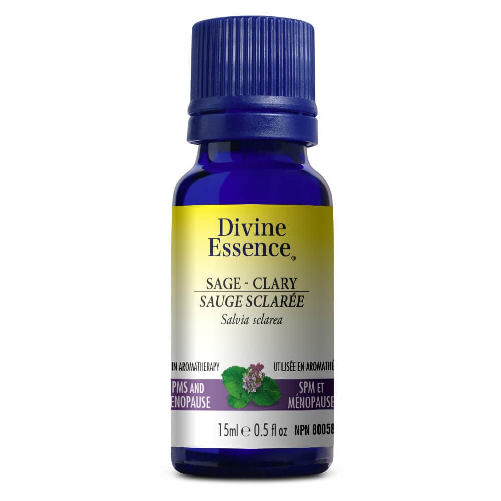 DIVINE ESSENCE Suppléments Huile essentielle sauge sclarée 15ml