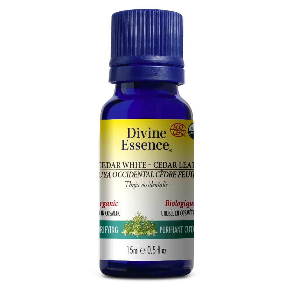 DIVINE ESSENCE Suppléments Huile essentielle thuya occidental cèdre feuille bio 15ml