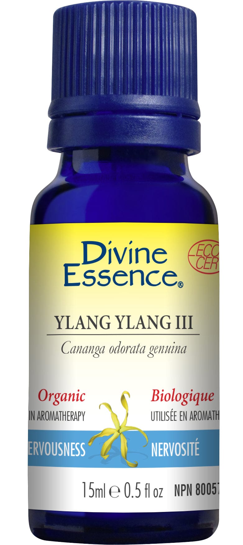 DIVINE ESSENCE Suppléments Huile essentielle Ylang ylang III bio 15ml
