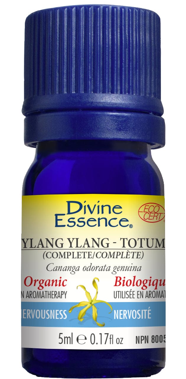 DIVINE ESSENCE Suppléments Huile essentielle Ylang ylang totum bio 5ml