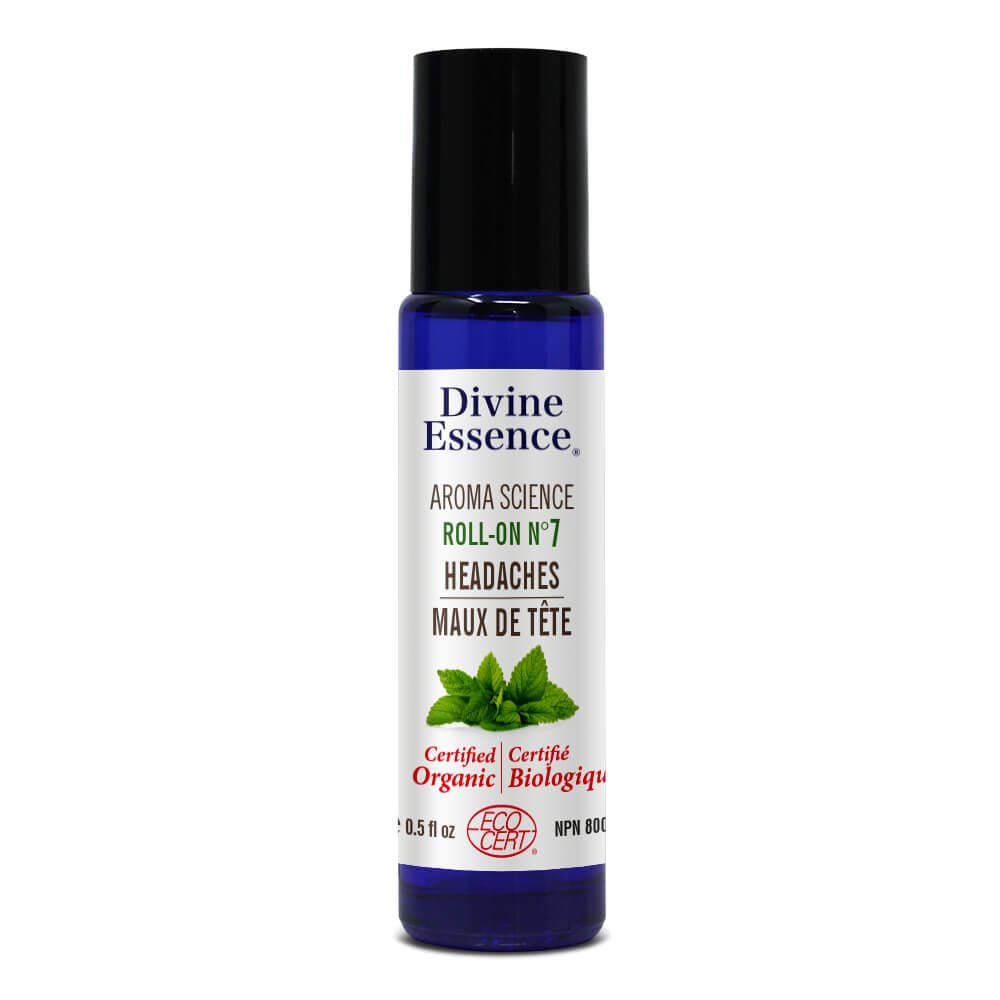 DIVINE ESSENCE Suppléments Roll-on Maux de tête bio 15ml