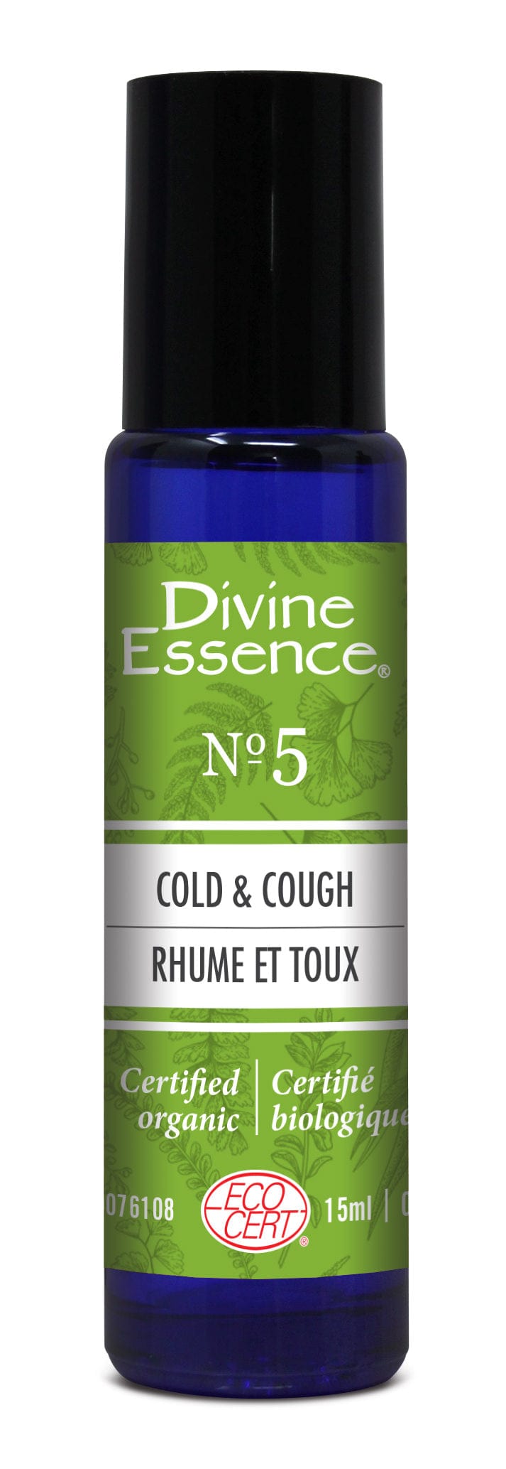 DIVINE ESSENCE Suppléments Roll-on rhume et toux bio 15ml