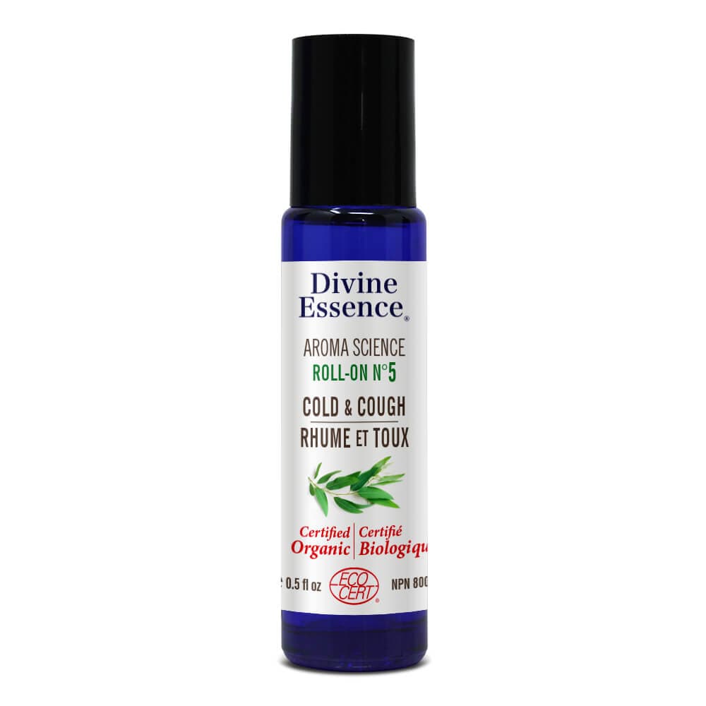 DIVINE ESSENCE Suppléments Roll-on rhume et toux bio 15ml
