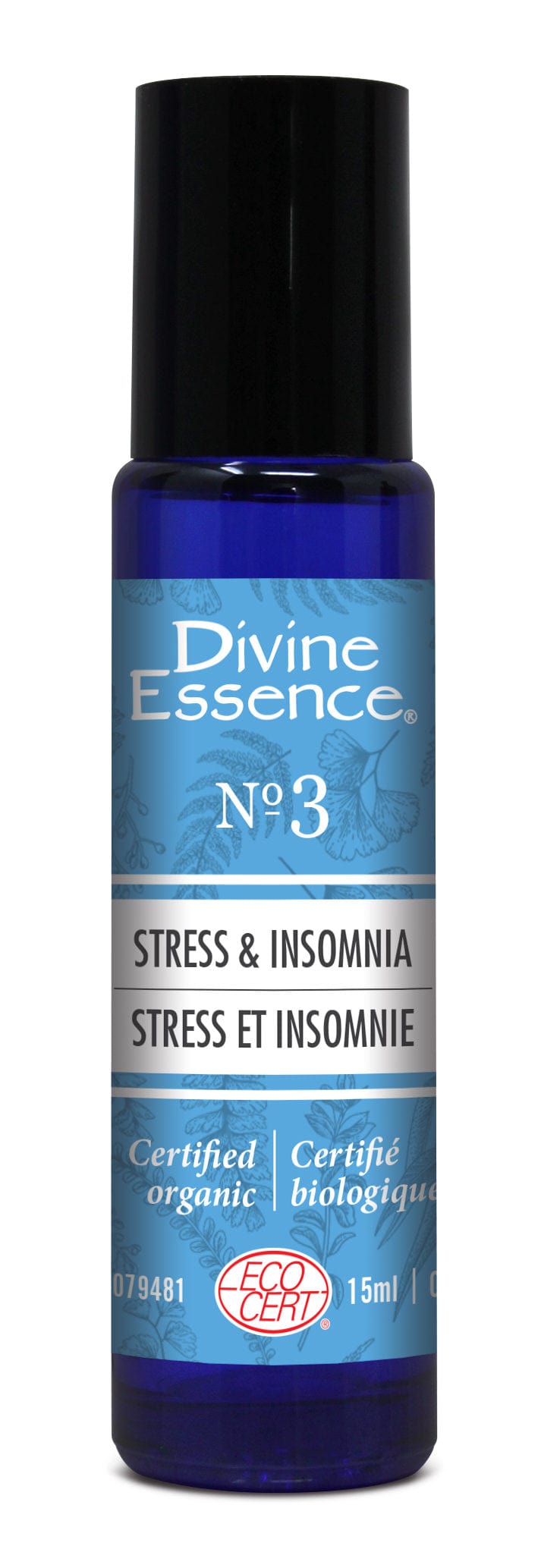 DIVINE ESSENCE Suppléments Roll-on stress et insomnie bio 15ml