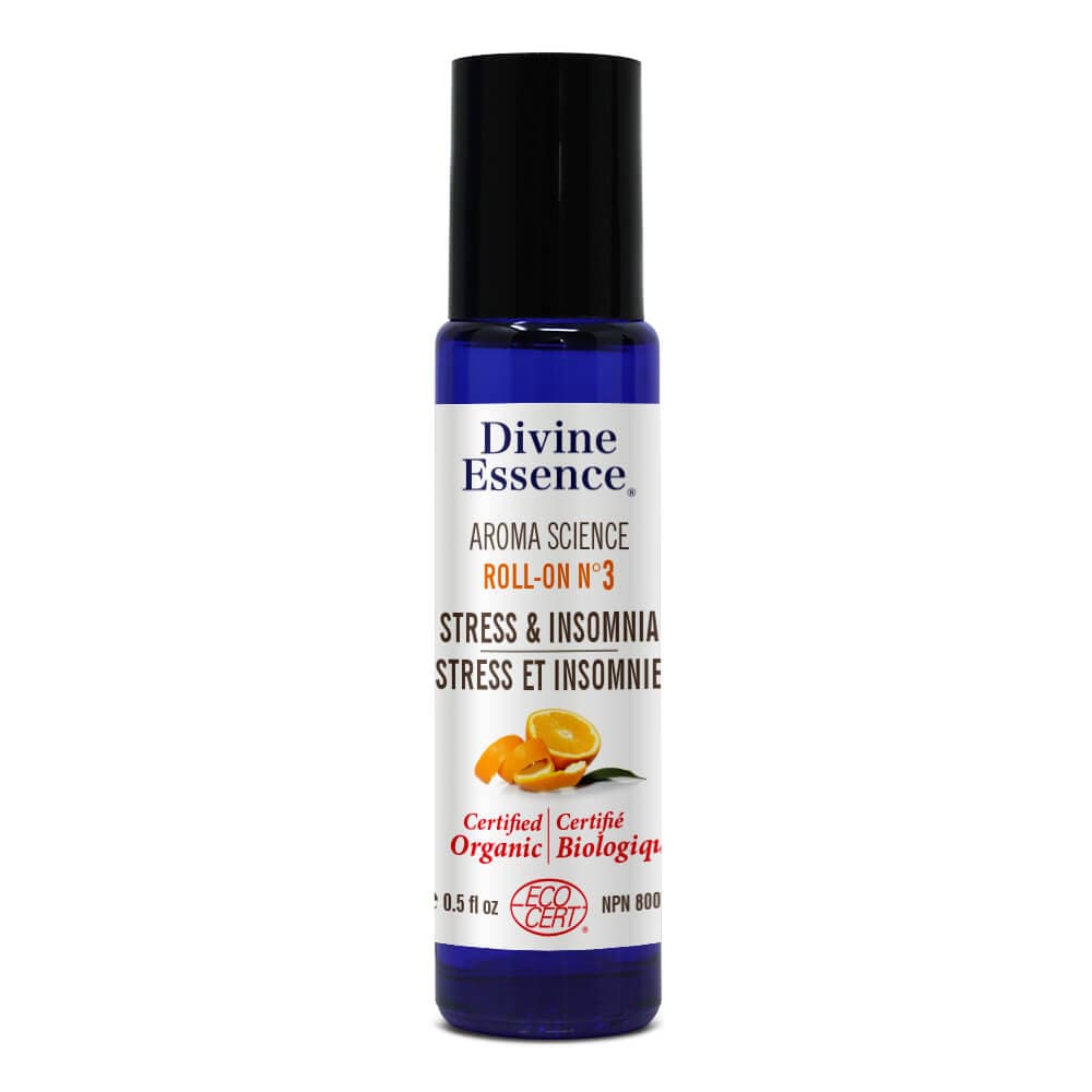 DIVINE ESSENCE Suppléments Roll-on stress et insomnie bio 15ml