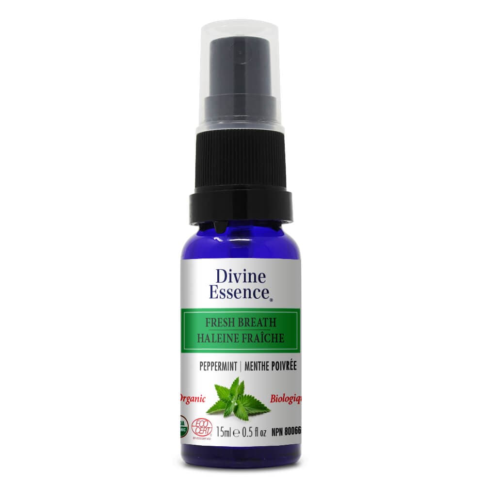 DIVINE ESSENCE Suppléments Vaporisateur menthe poivrée bio 15ml