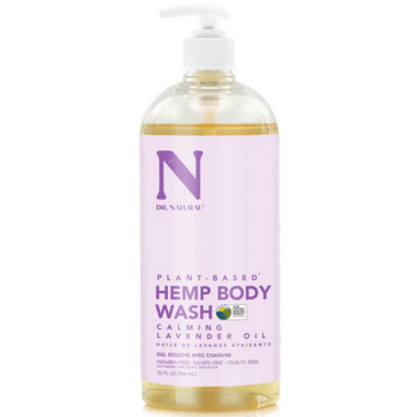 DR.NATURAL Soins & beauté Gel douche avec chanvre avec huile lavande 946ml