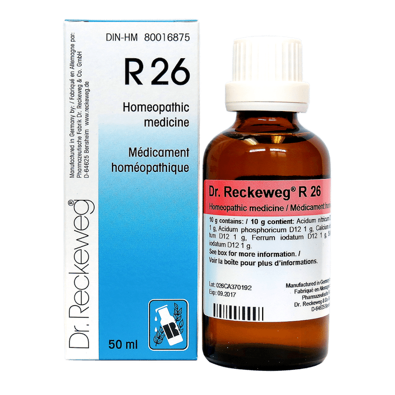 DR.RECKEWEG Suppléments R26 (défense organisme) 50ml